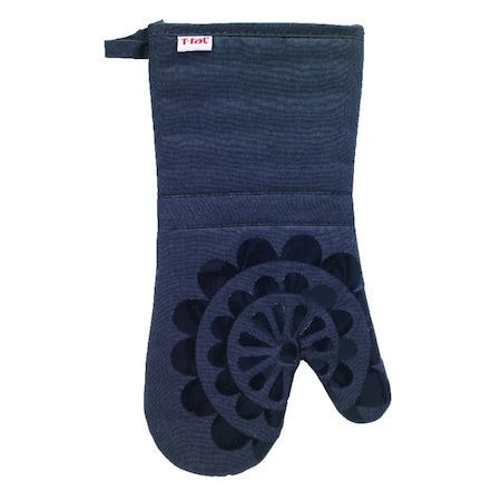 T-Fal T-Fal Charcoal Medallion Cotton Oven Mitt 50953